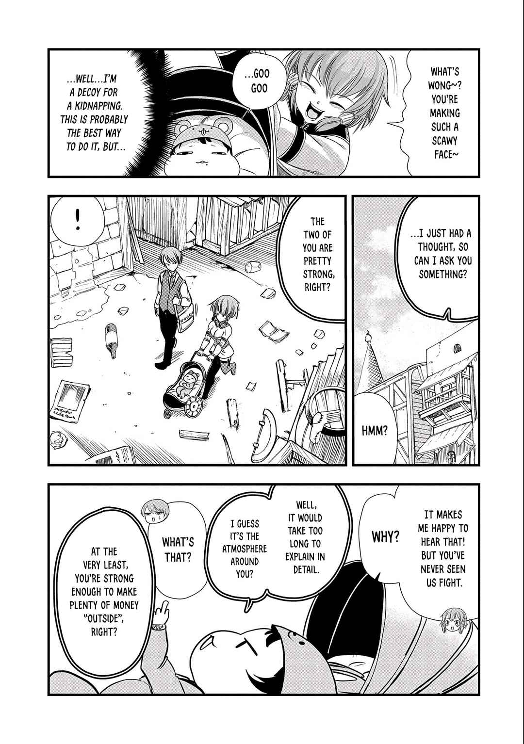 Umareta Chokugo ni Suterareta kedo, Zense ga Daikenja Datta node Yoyuu de Ikitemasu ~Saikyou Akachan Daibousou~ Chapter 9 - Page 13