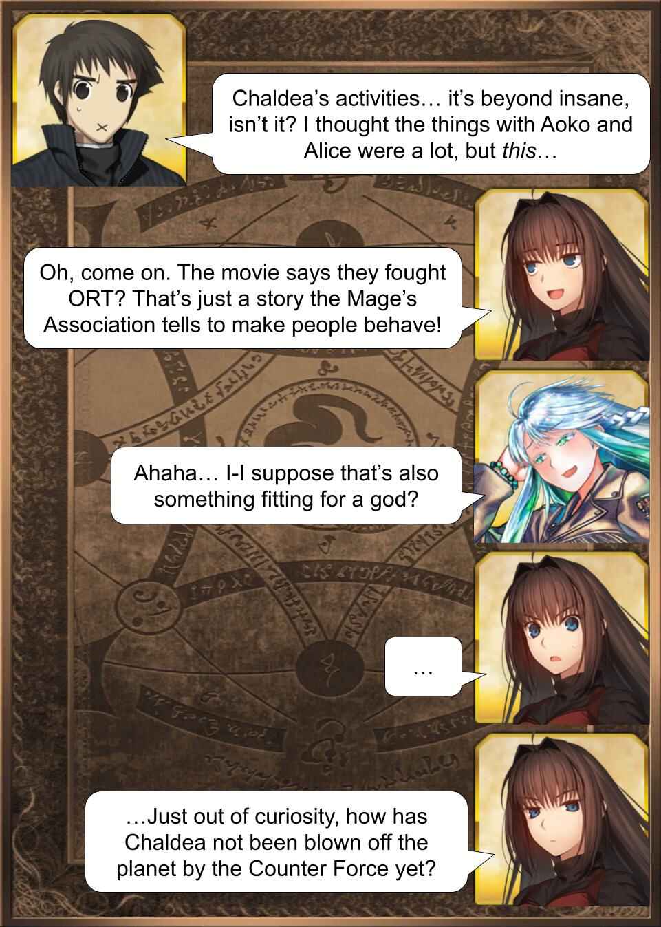 Daily Chaldea Chapter 2529 - Page 1