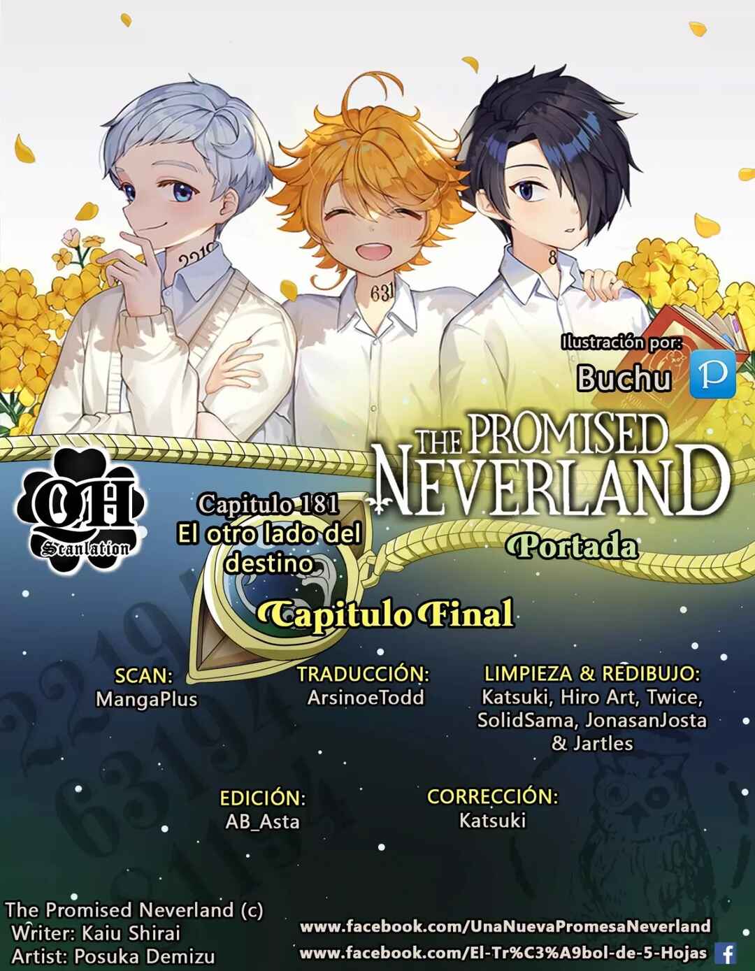 Yakusoku no Neverland Chapter 181.5 - Page 1