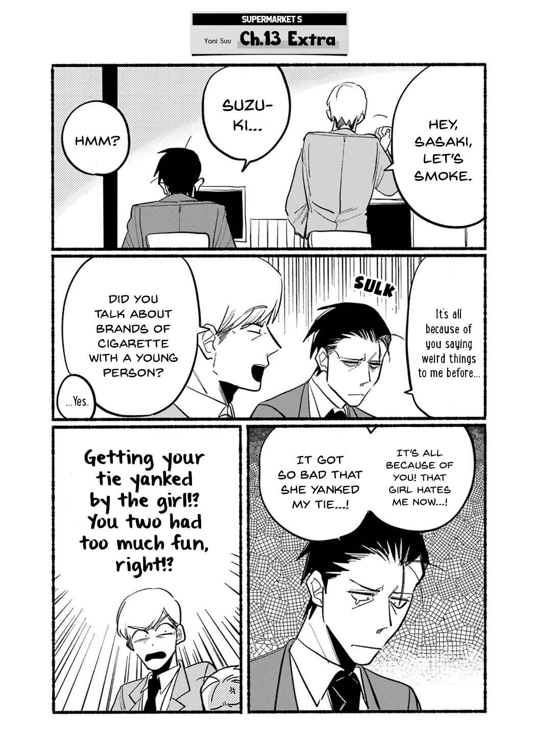 Super no Ura de Yani Suu Futari Chapter 16.6 - Page 13
