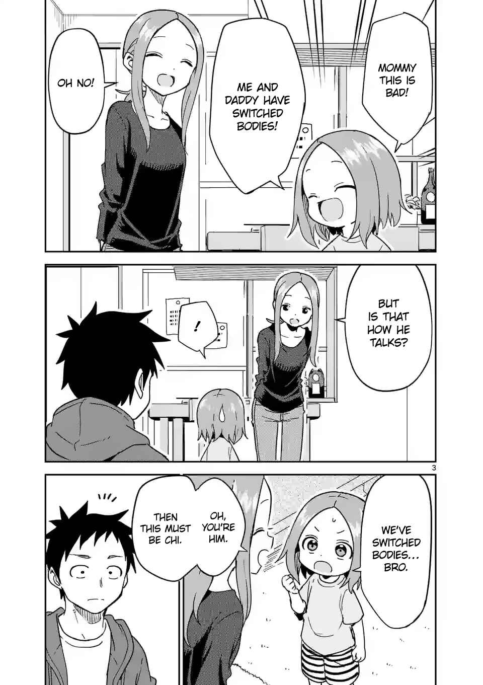 Karakai Jouzu no (Moto) Takagi-san Chapter 277 - Page 3