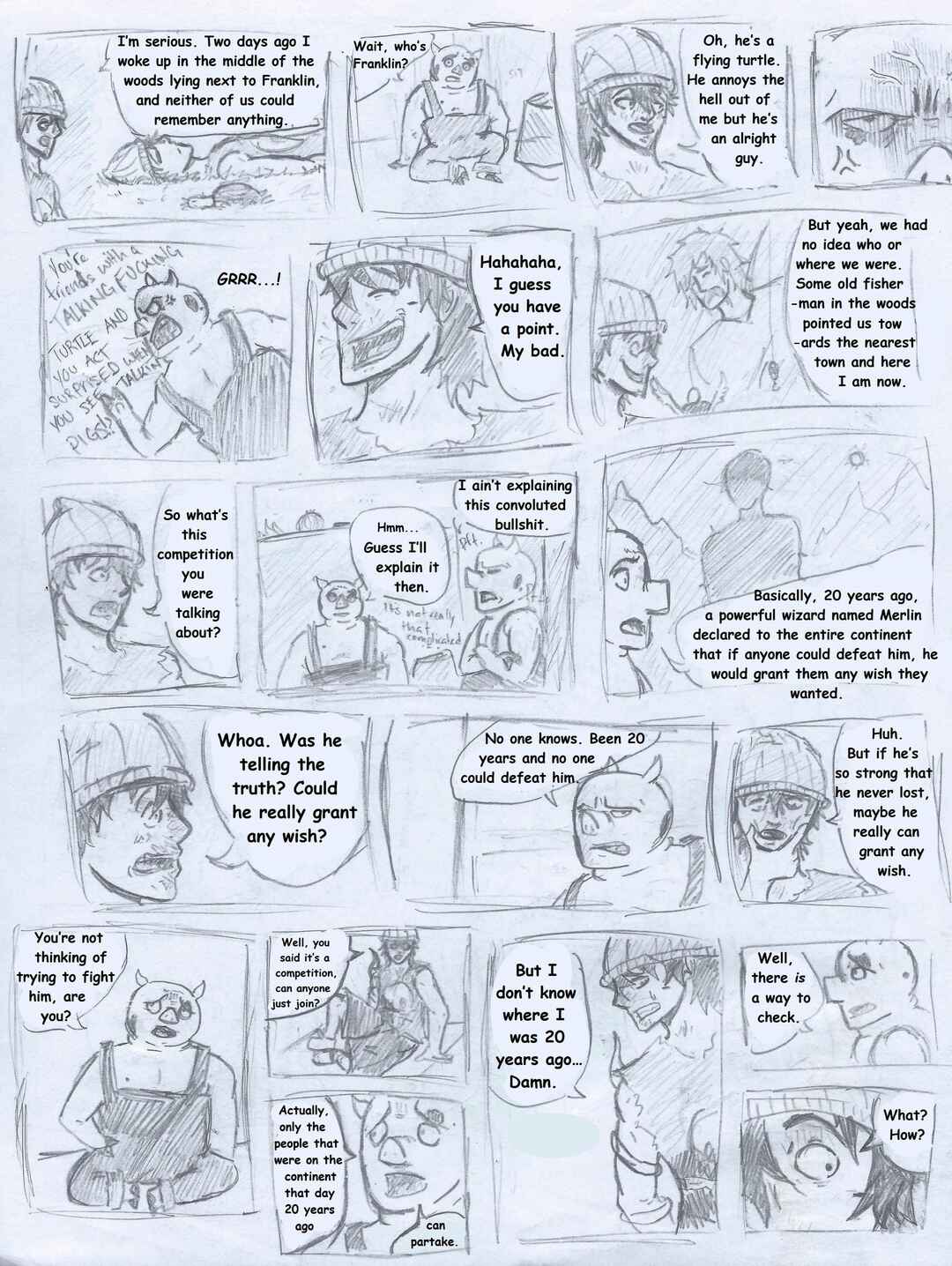 Merlin's Game Chapter 1 - Page 8
