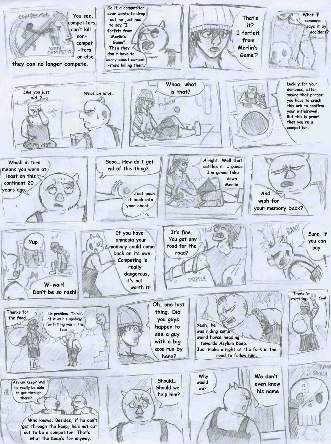 Merlin's Game Chapter 1 - Page 9