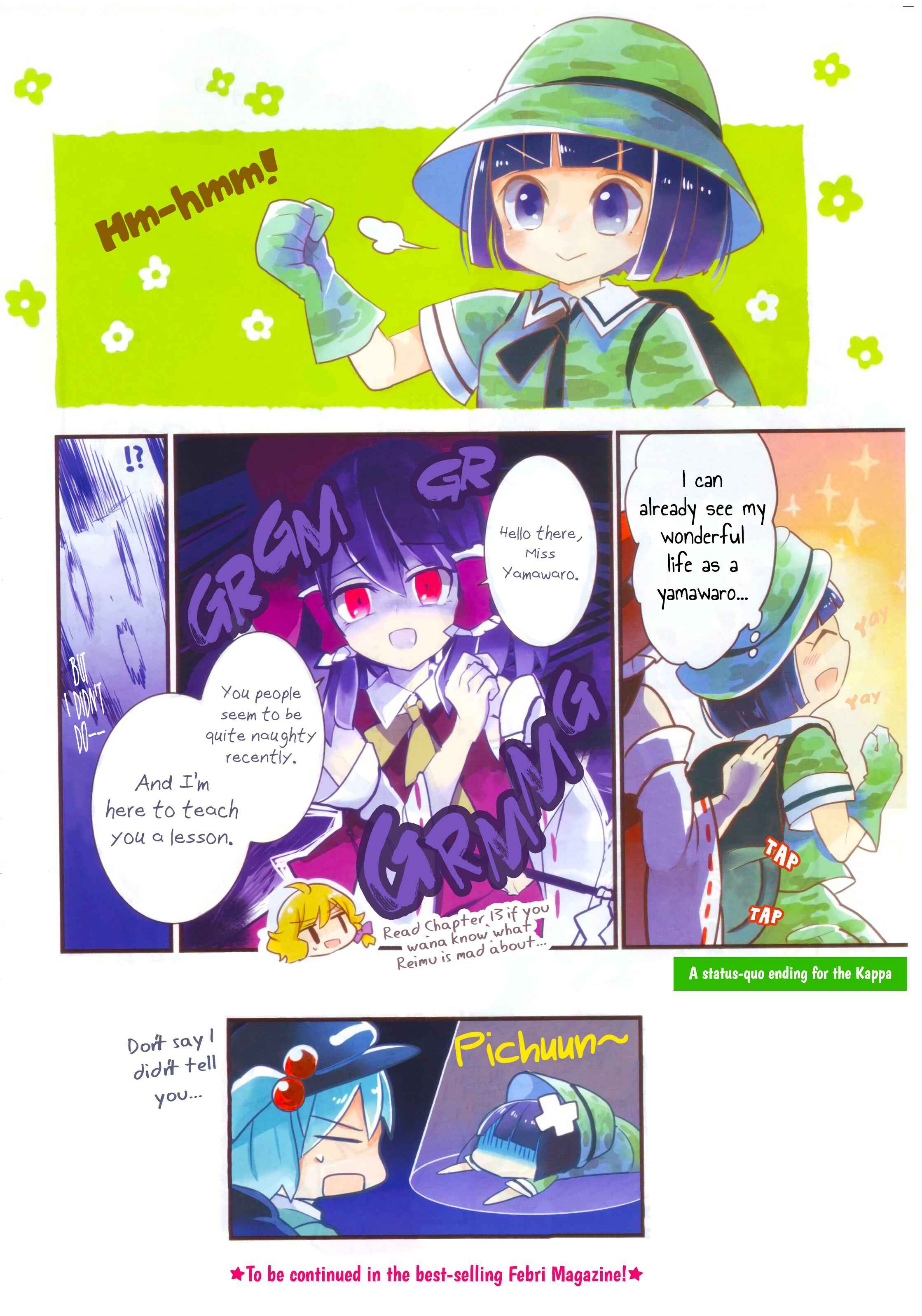 Touhou Ibara Kasen ~ Wild and Horned Hermit. Chapter 12b - Page 4