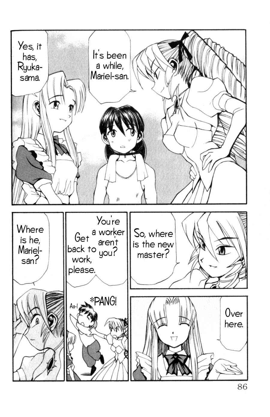 Hanaukyou Maid Tai Chapter 4 - Page 9