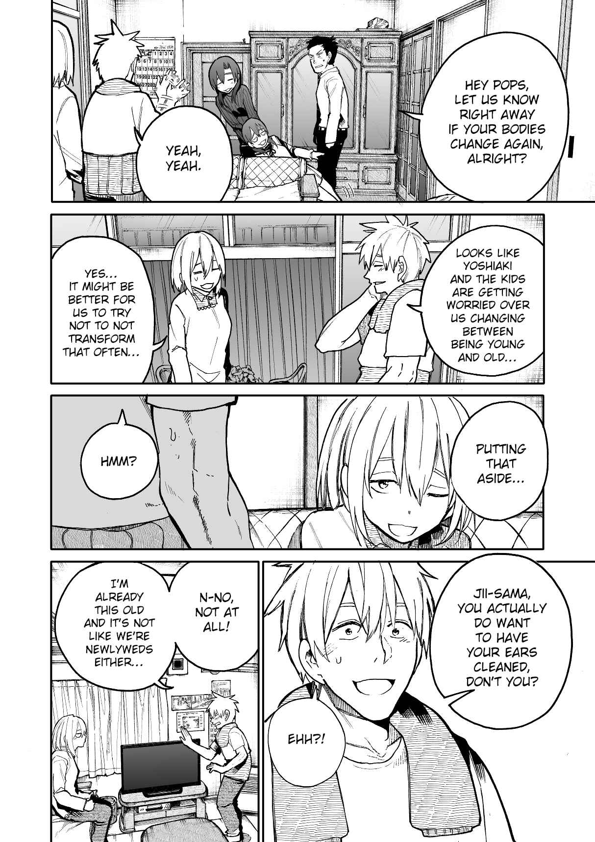 Jii-san Baa-san Wakagaeru Chapter 61 - Page 3