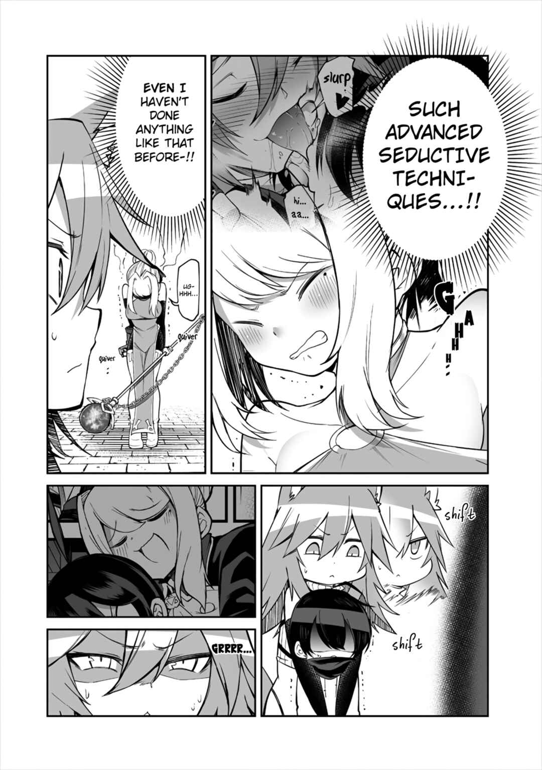 Shiboritoranaide, Onna Shounin-san!! Chapter 7.1 - Page 4