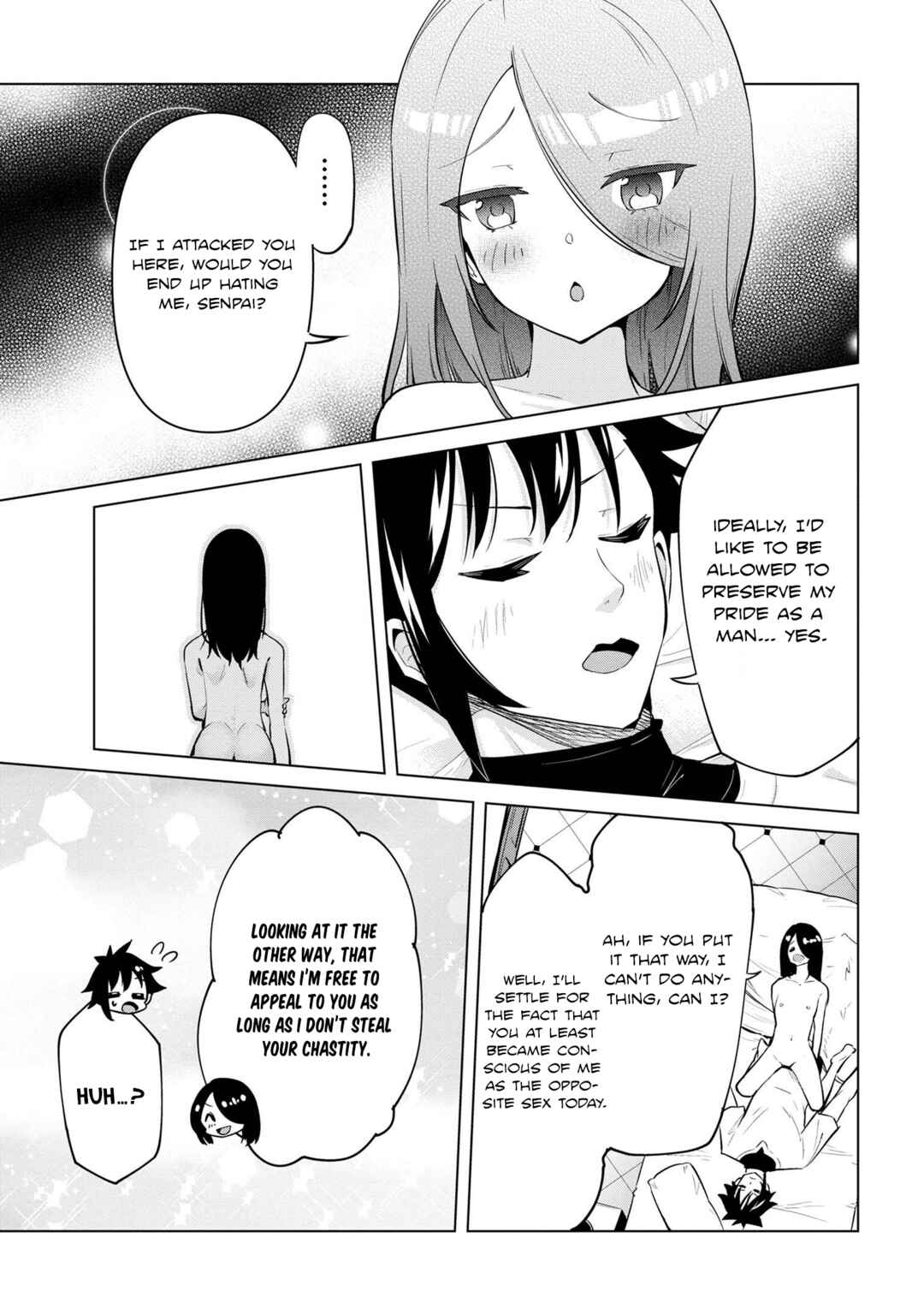 Seikishi ni Natta kedo Danchou no Oppai ga Sugosugite Kokoro ga Kiyomerarenai Chapter 29 - Page 21