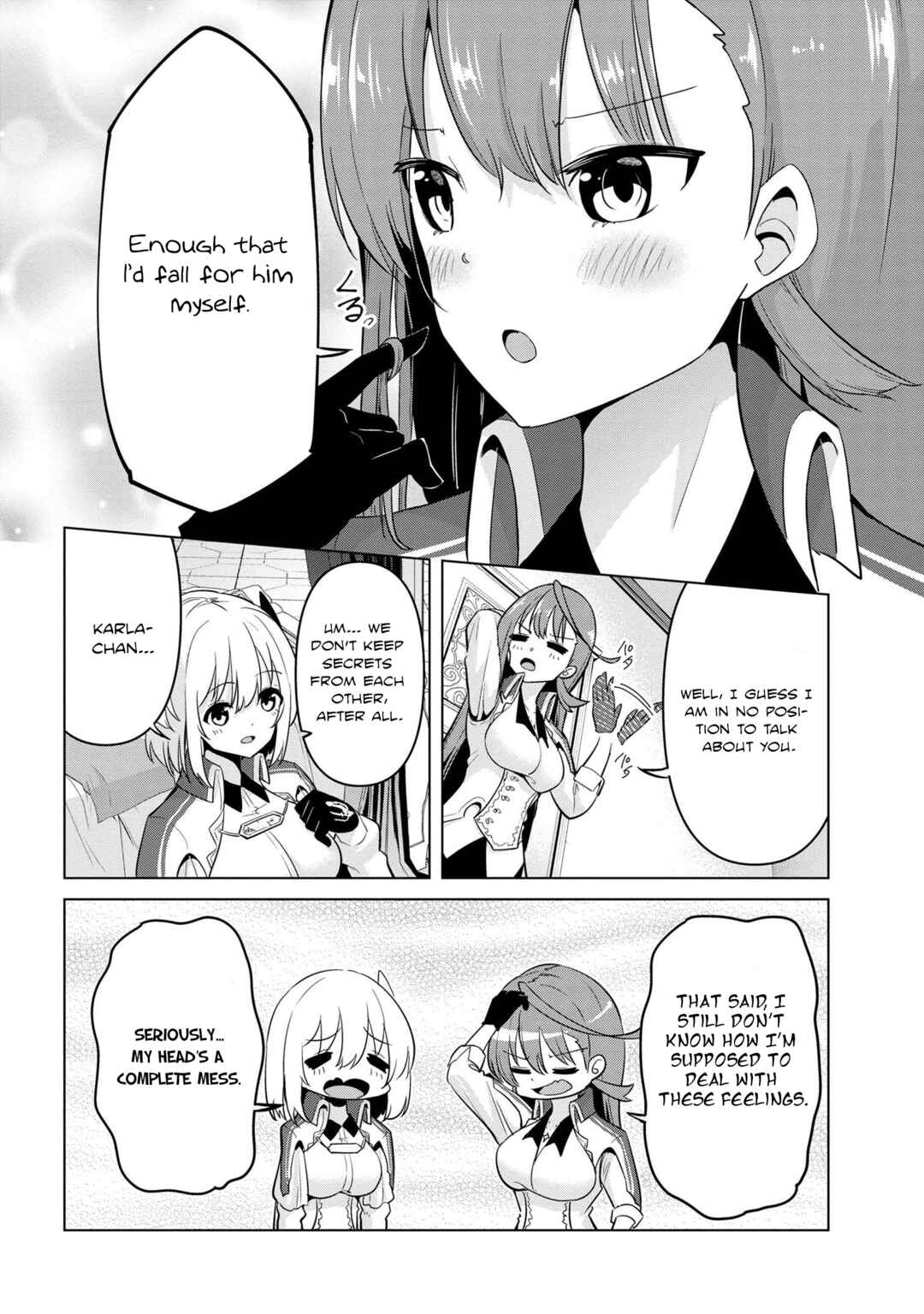 Seikishi ni Natta kedo Danchou no Oppai ga Sugosugite Kokoro ga Kiyomerarenai Chapter 29 - Page 4