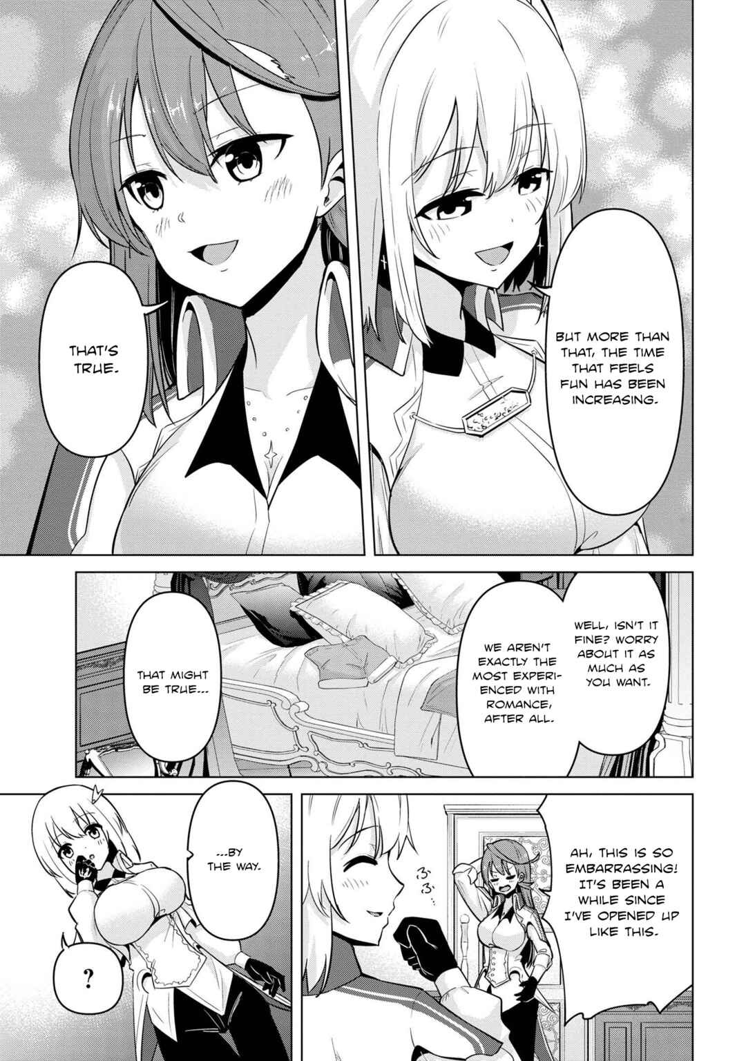 Seikishi ni Natta kedo Danchou no Oppai ga Sugosugite Kokoro ga Kiyomerarenai Chapter 29 - Page 5