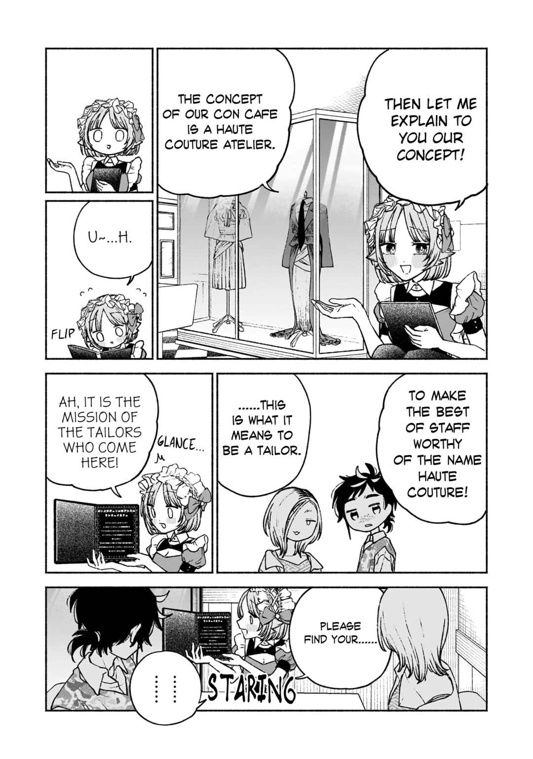 Con Cafe Jou wa Koi wo Kiru Chapter 12 - Page 9