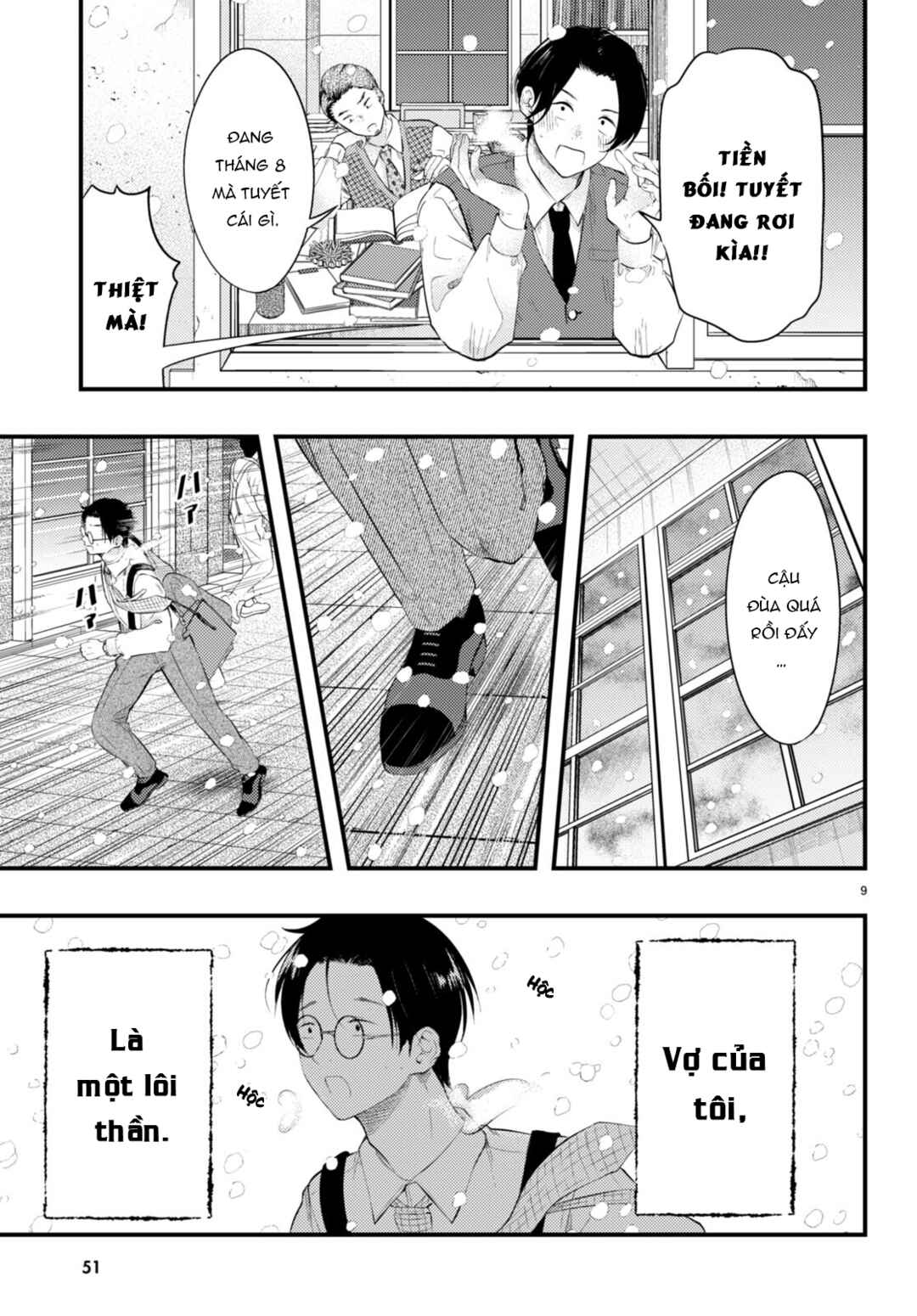 Tsuma no Kigen de Tenkou ga Kawaru Hanashi Chapter 2 - Page 9