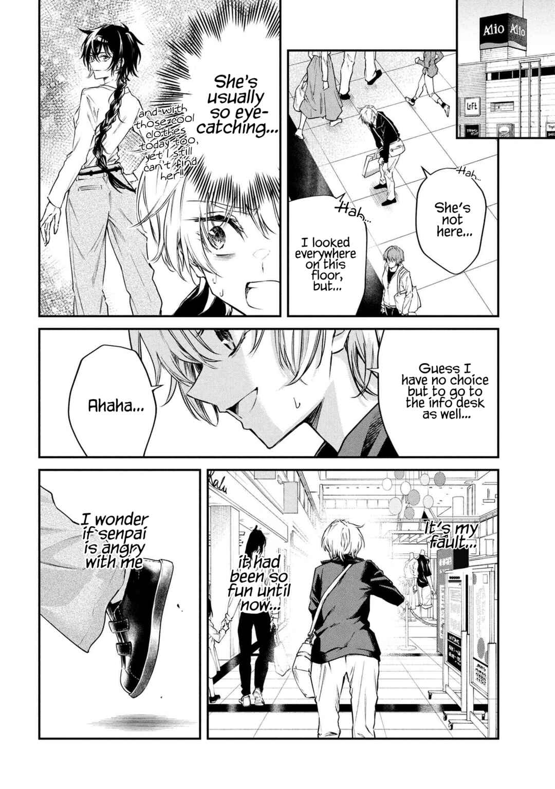 Makoto-senpai no Mae de wa Kakko Tsukerarenai! Chapter 8 - Page 4