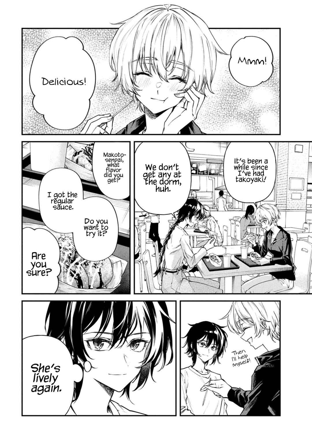 Makoto-senpai no Mae de wa Kakko Tsukerarenai! Chapter 8 - Page 8