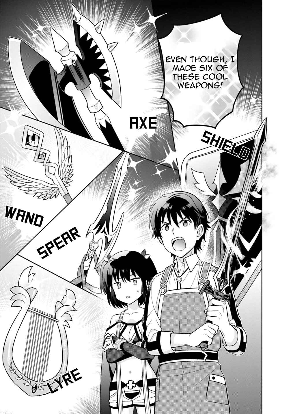 Seisan Shoku o Kiwame Sugi Tara Densetsu no Buki ga Ore no Yome ni Narinashita Chapter 2 - Page 12