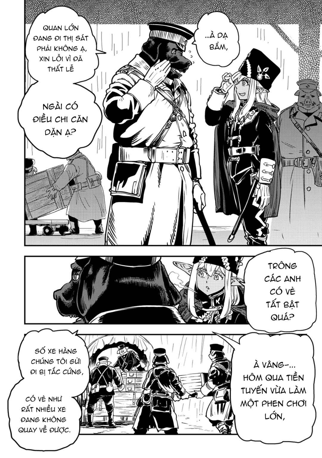 Orcsen Oukokushi ~Yaban na Orc no Kuni wa, Ikanishite Heiwa na Elf no Kuni wo Yakiharau ni Itatta ka~ Chapter 5 - Page 14