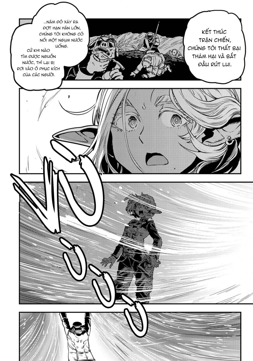 Orcsen Oukokushi ~Yaban na Orc no Kuni wa, Ikanishite Heiwa na Elf no Kuni wo Yakiharau ni Itatta ka~ Chapter 5 - Page 38