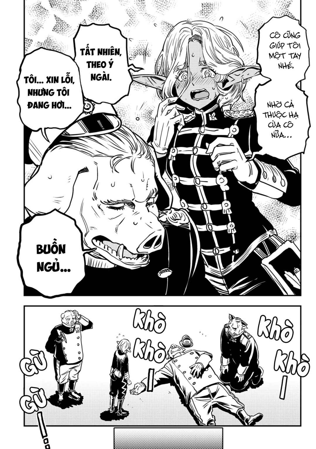 Orcsen Oukokushi ~Yaban na Orc no Kuni wa, Ikanishite Heiwa na Elf no Kuni wo Yakiharau ni Itatta ka~ Chapter 5 - Page 44
