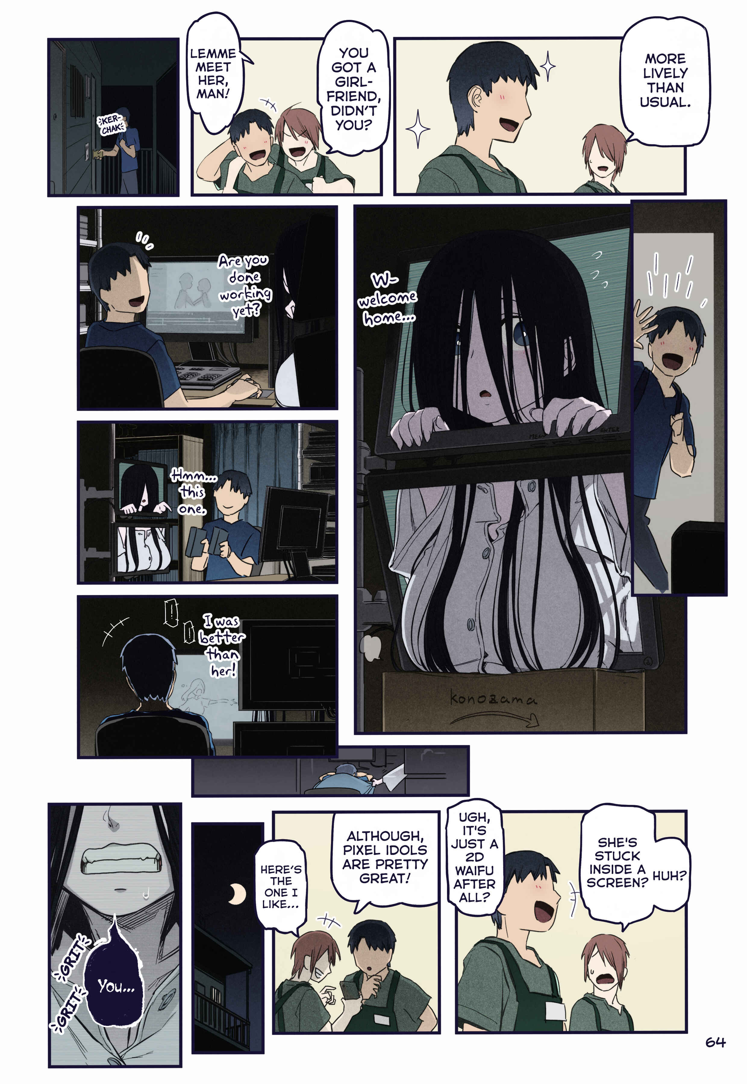 Getsuyoubi no Tawawa (Twitter Webcomic) (Fan Colored) Chapter 26 - Page 4
