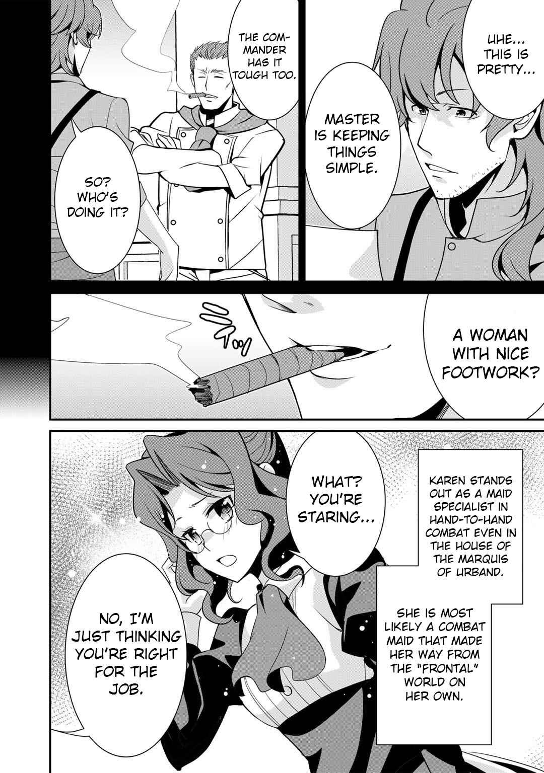 Saikyou no Kurokishi ♂, Sentou Maid ♀ ni Tenshoku Shimashita Chapter 48 - Page 14