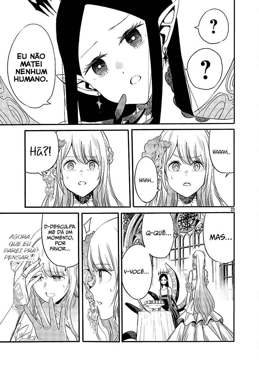 Koushaku Reijou no Rouraku Mission ~Maou to no Seiryaku Kekkon ga, Jinrui Saigo no Kirifuda desu!... tte, Maou ga Onnanoko no Baai wa Dou Sureba Ii no desu ka!?~ Chapter 3 - Page 23
