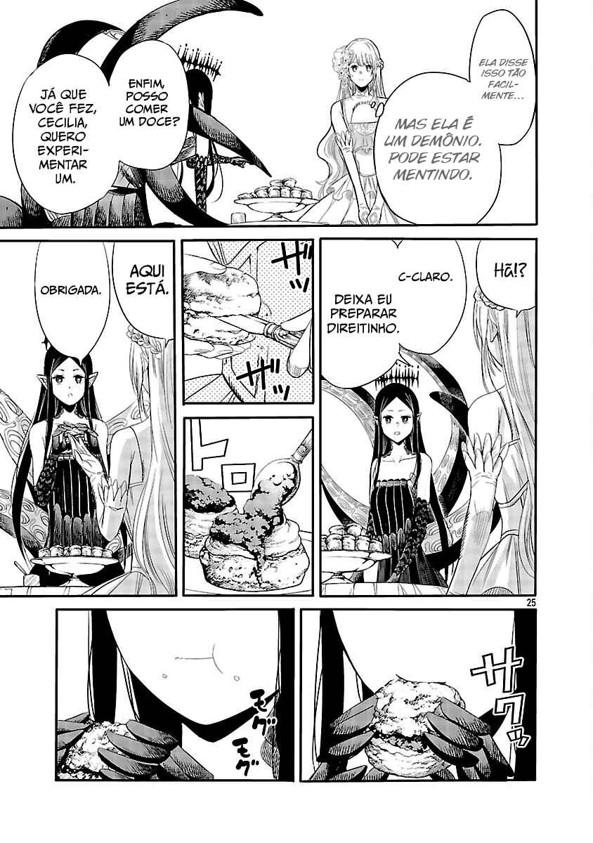 Koushaku Reijou no Rouraku Mission ~Maou to no Seiryaku Kekkon ga, Jinrui Saigo no Kirifuda desu!... tte, Maou ga Onnanoko no Baai wa Dou Sureba Ii no desu ka!?~ Chapter 3 - Page 25