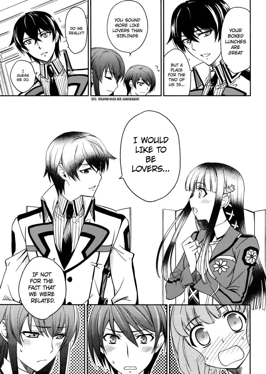 Mahouka Koukou no Rettousei - Nyuugaku-hen Chapter 5 - Page 8