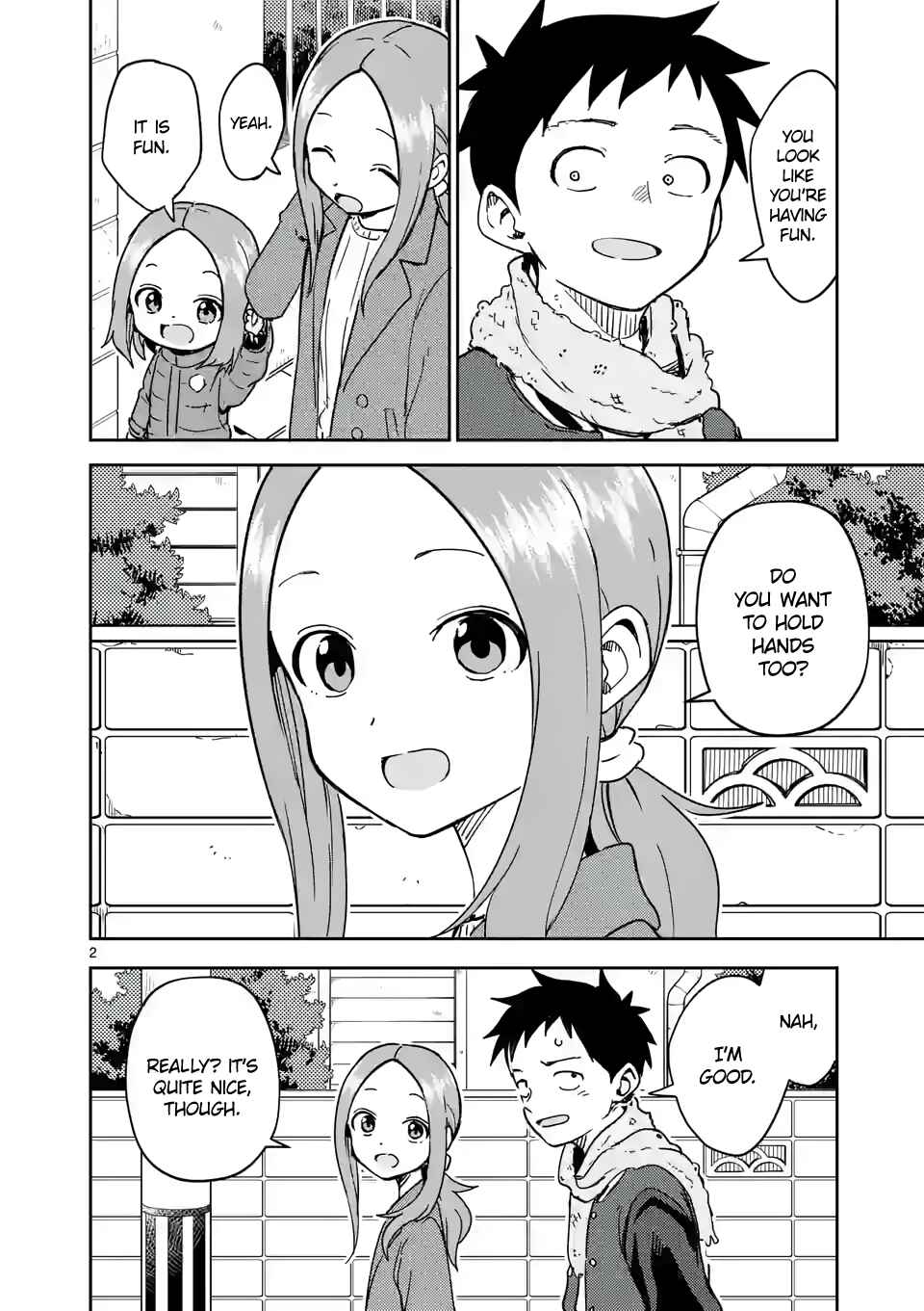 Karakai Jouzu no (Moto) Takagi-san Chapter 263 - Page 2