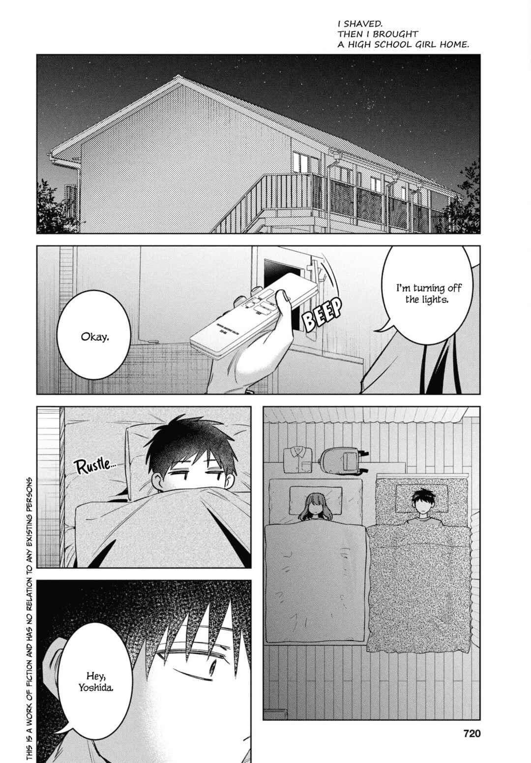 Hige o Soru. Soshite Joshikousei o Hirou. Chapter 58 - Page 4