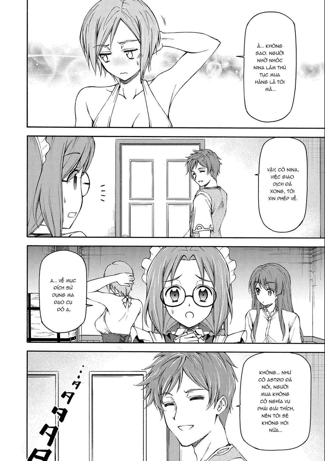 Maid nara Touzen desu. ~Nureginu wo Kiserareta Bannou Maid-san wa Tabi ni Deru Koto ni shimashita.~ Chapter 13 - Page 31