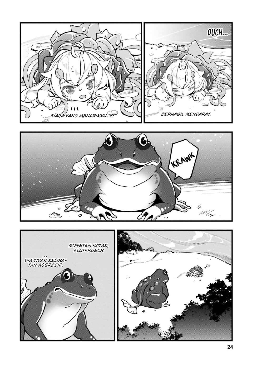 Shokubutsu Monster Musume Nikki: Seijo datta Watashi ga Uragirareta Hate ni Alraune ni Tensei Shite Shimatta node, kore kara wa Kougousei o Shinagara Shizuka ni Shokubutsu Life o Sugoshimasu Chapter 16 - Page 23