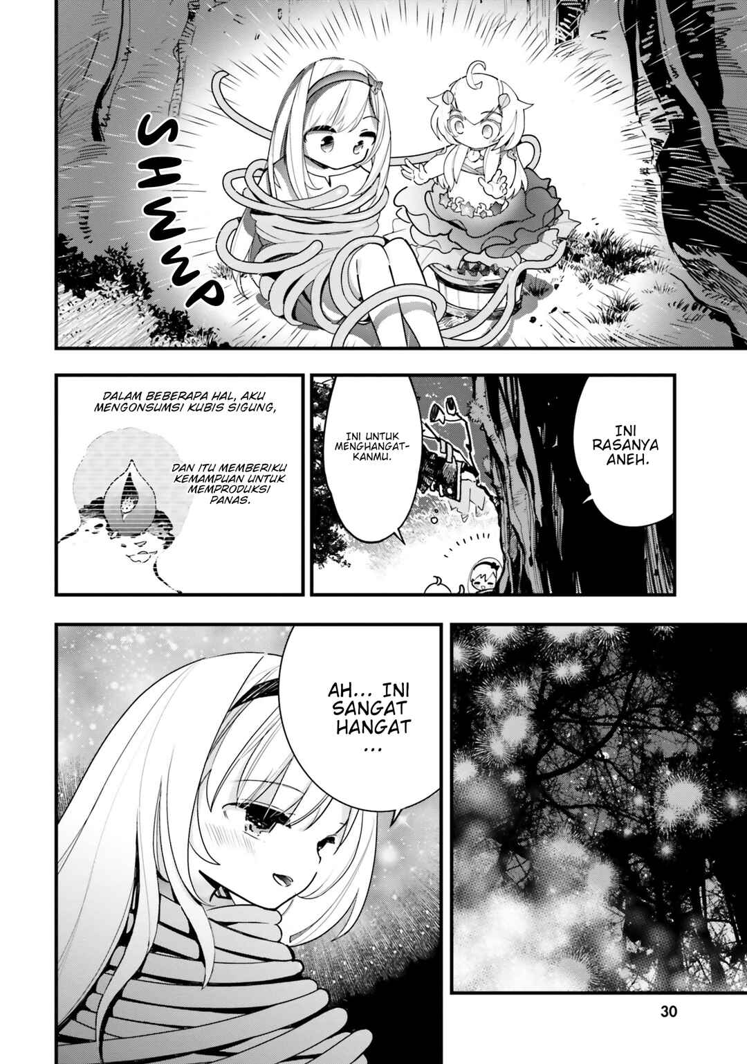 Shokubutsu Monster Musume Nikki: Seijo datta Watashi ga Uragirareta Hate ni Alraune ni Tensei Shite Shimatta node, kore kara wa Kougousei o Shinagara Shizuka ni Shokubutsu Life o Sugoshimasu Chapter 16 - Page 29