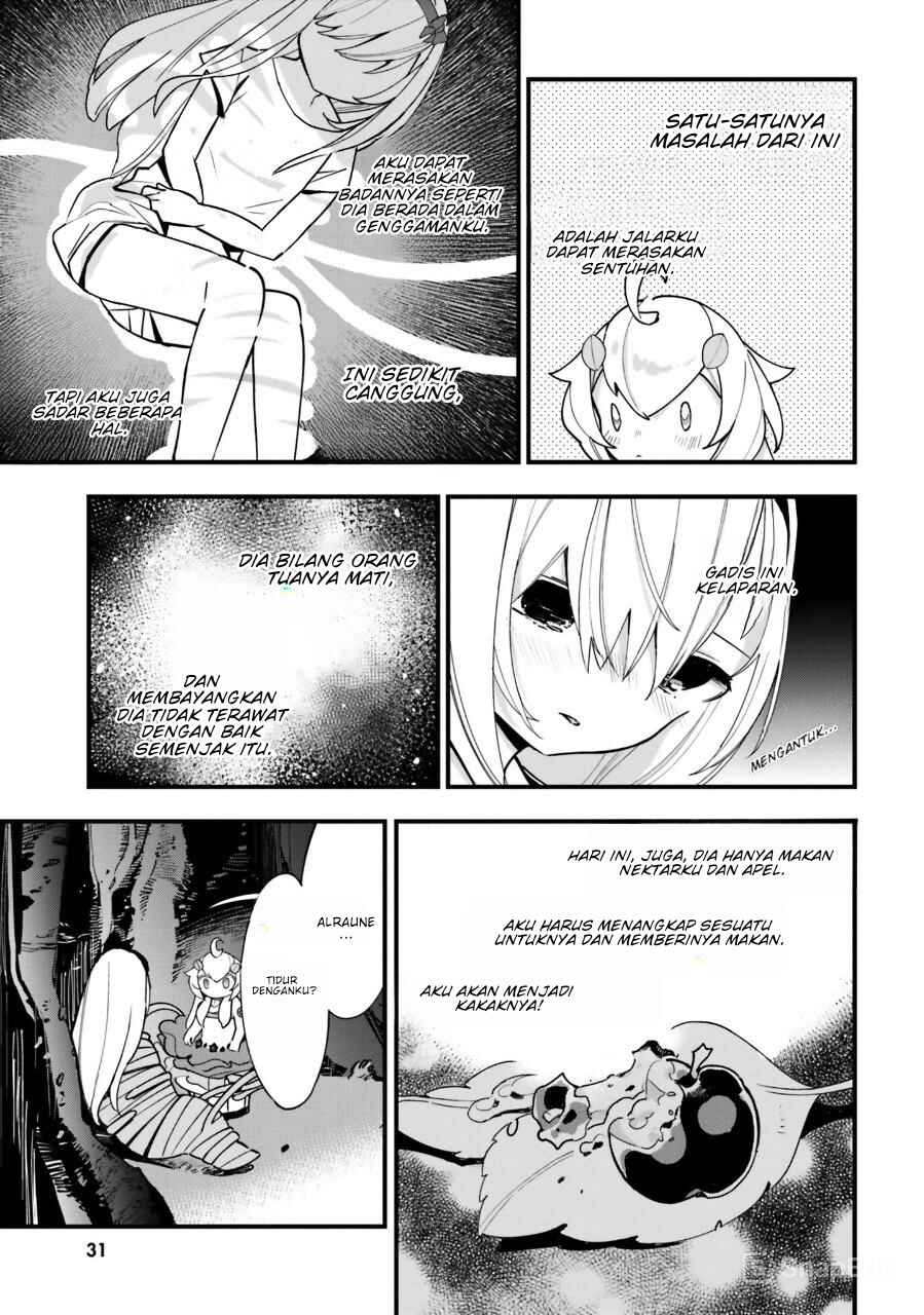 Shokubutsu Monster Musume Nikki: Seijo datta Watashi ga Uragirareta Hate ni Alraune ni Tensei Shite Shimatta node, kore kara wa Kougousei o Shinagara Shizuka ni Shokubutsu Life o Sugoshimasu Chapter 16 - Page 30