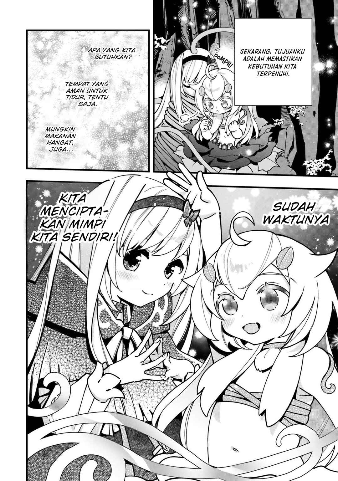 Shokubutsu Monster Musume Nikki: Seijo datta Watashi ga Uragirareta Hate ni Alraune ni Tensei Shite Shimatta node, kore kara wa Kougousei o Shinagara Shizuka ni Shokubutsu Life o Sugoshimasu Chapter 16 - Page 33
