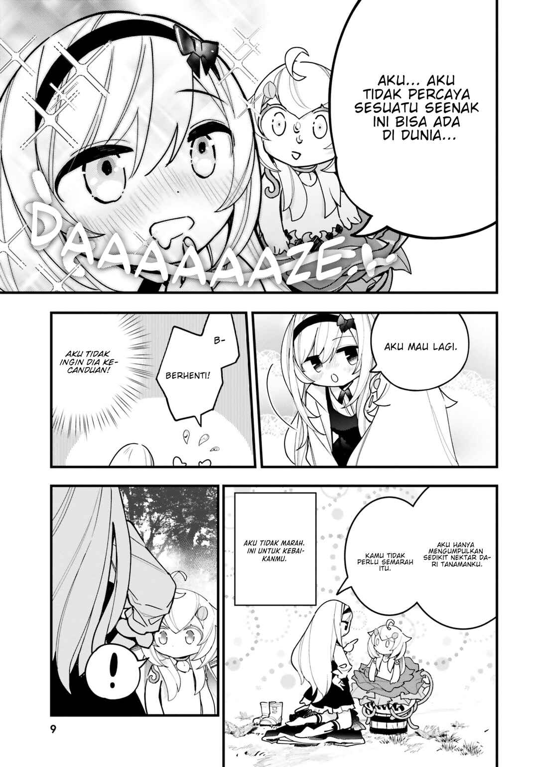 Shokubutsu Monster Musume Nikki: Seijo datta Watashi ga Uragirareta Hate ni Alraune ni Tensei Shite Shimatta node, kore kara wa Kougousei o Shinagara Shizuka ni Shokubutsu Life o Sugoshimasu Chapter 16 - Page 8
