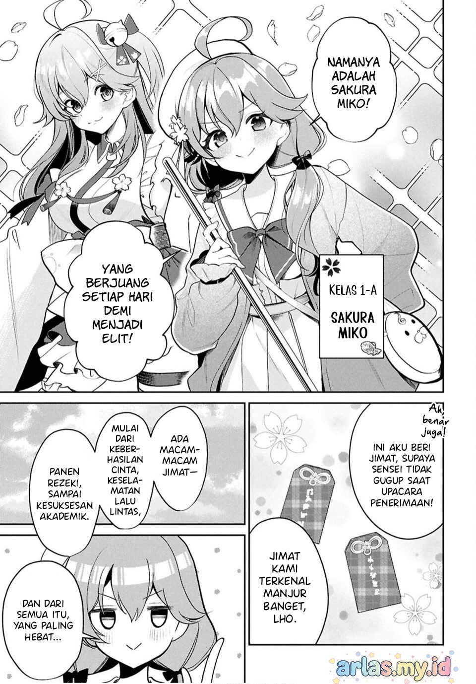 Hololive Gakuen ～Shiny Smily Stories～ Chapter 1 - Page 11
