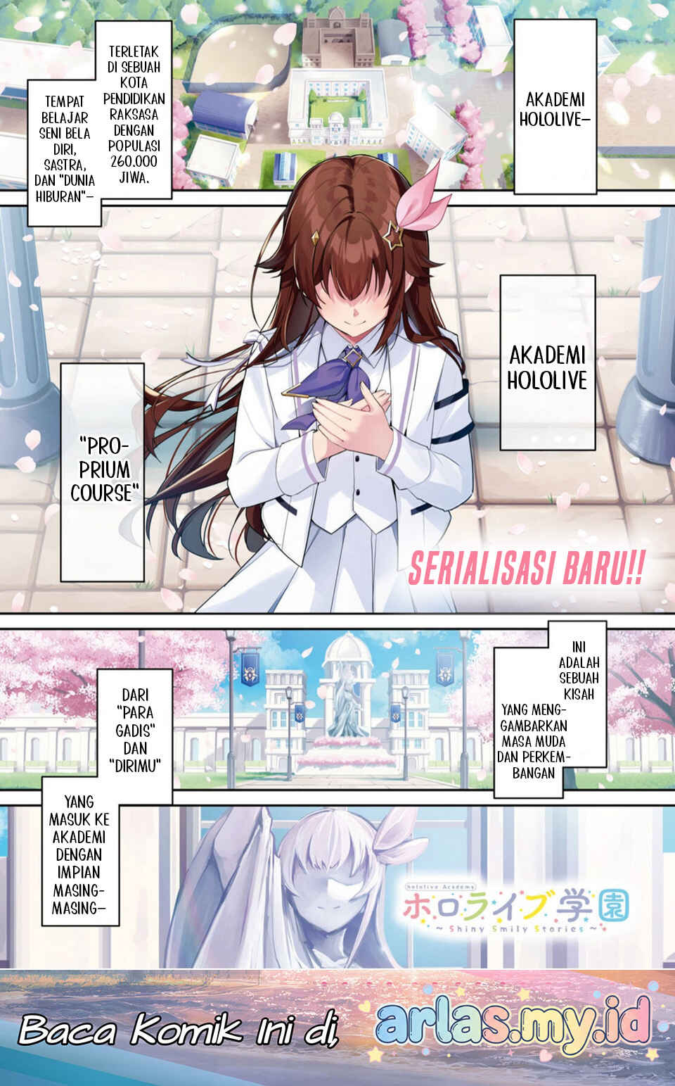 Hololive Gakuen ～Shiny Smily Stories～ Chapter 1 - Page 2