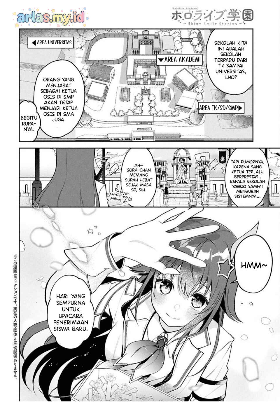 Hololive Gakuen ～Shiny Smily Stories～ Chapter 1 - Page 6