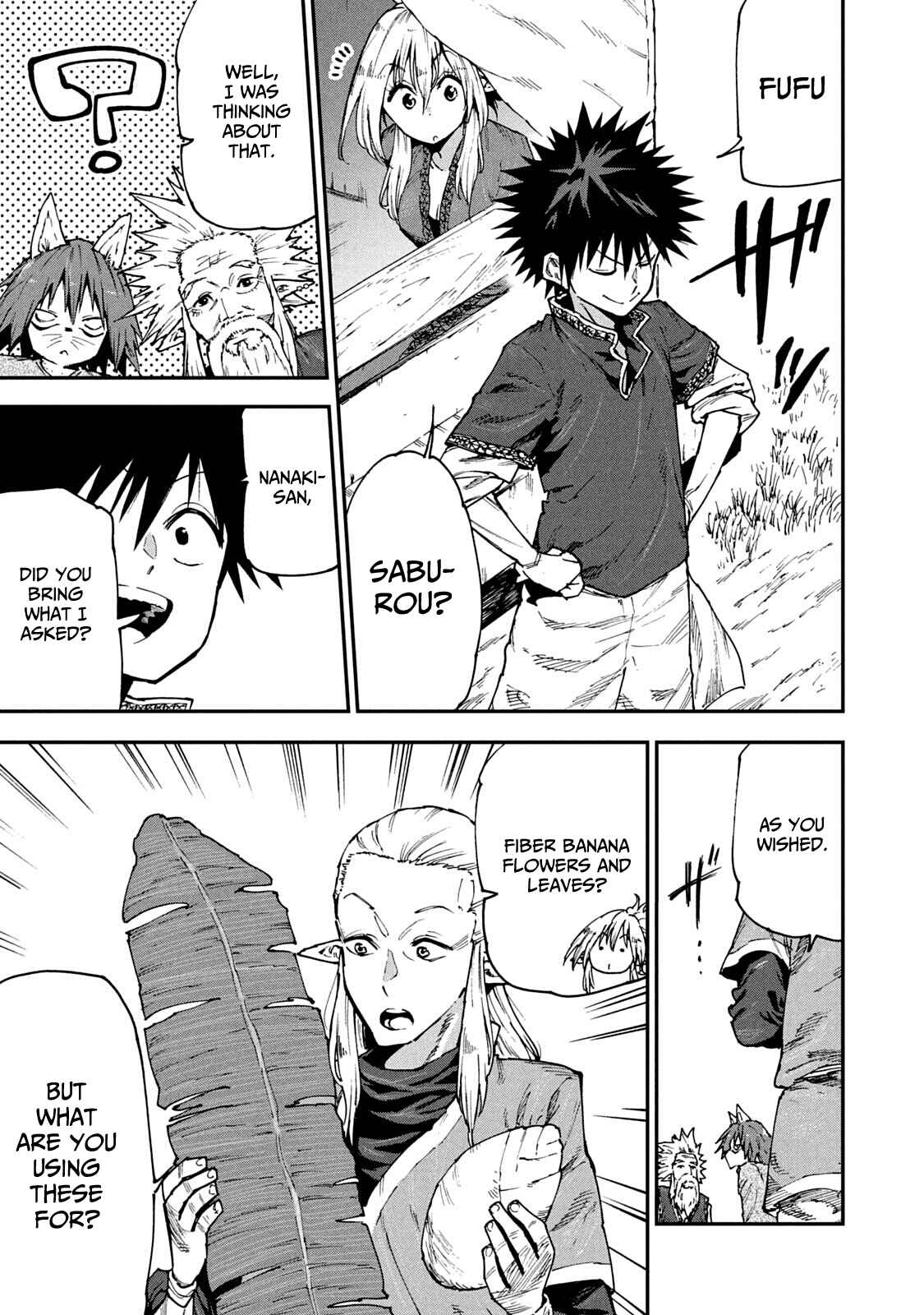 Mazumeshi Elf to Yuuboku gurashi Chapter 53 - Page 9