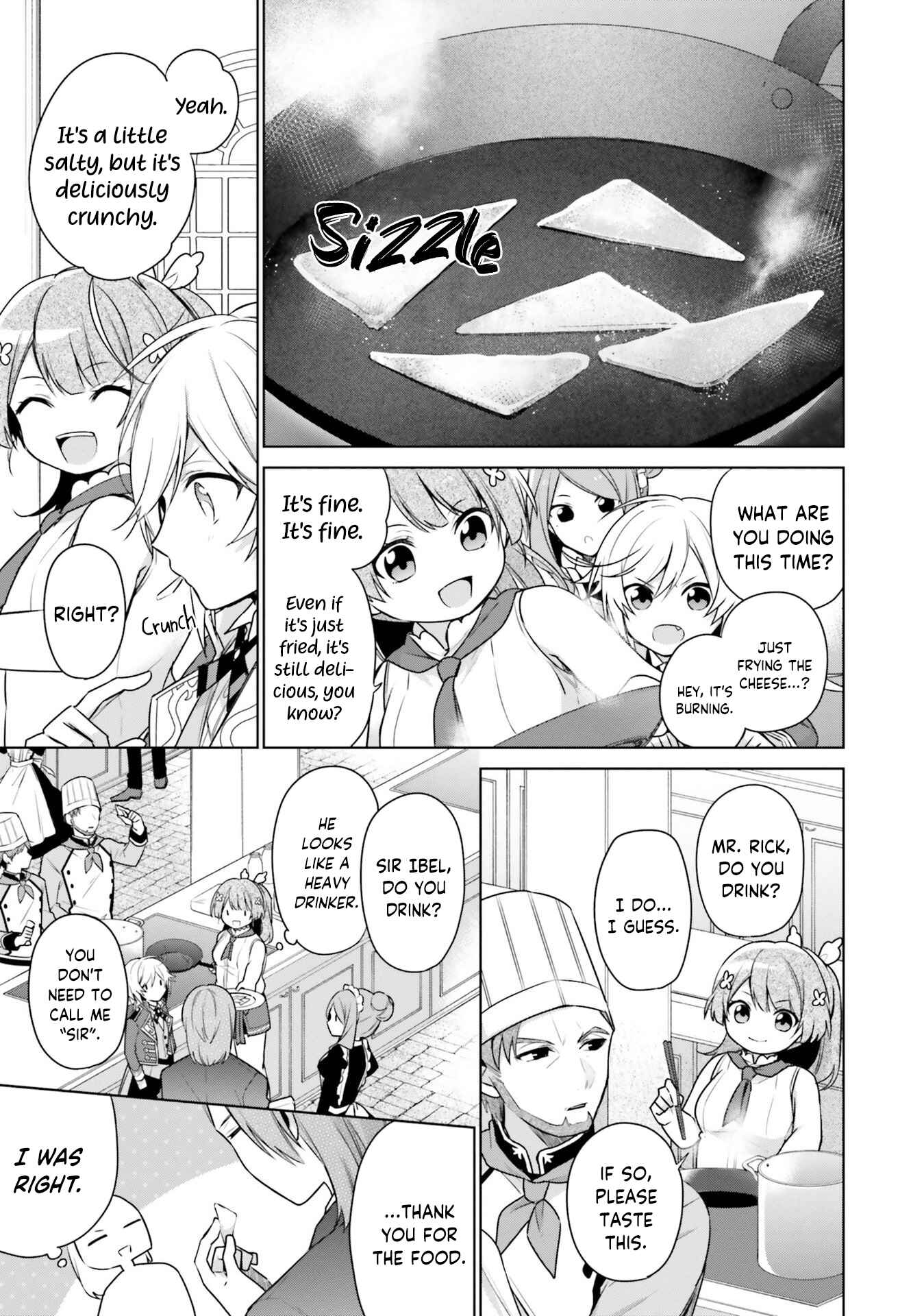 Seijo ja Nakatta node, Oukyuu de Nonbiri Gohan wo Tsukuru Koto ni Shimashita Chapter 5 - Page 9