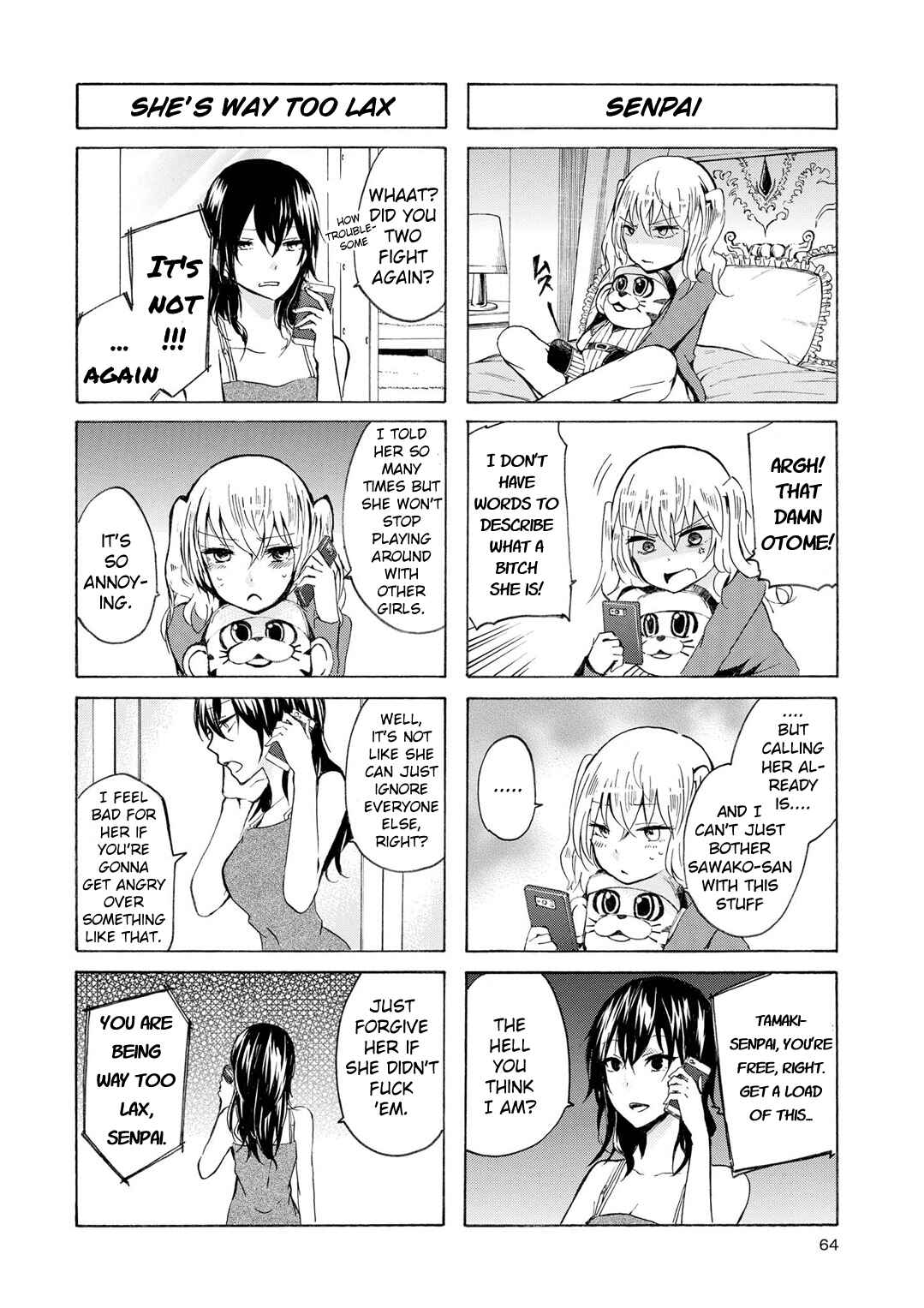 Inugami-san to Nekoyama-san Chapter 44 - Page 4