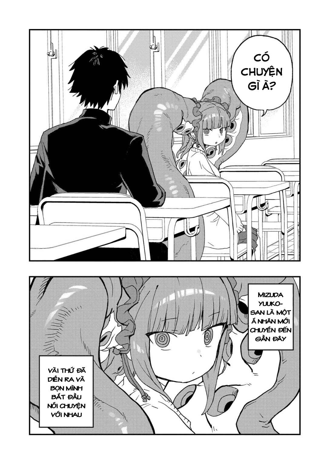 Mizudako-chan kara wa Nigerarenai! Chapter 1 - Page 7