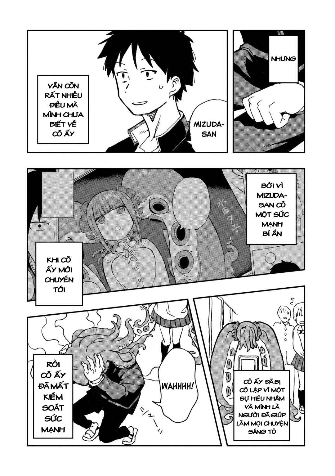 Mizudako-chan kara wa Nigerarenai! Chapter 1 - Page 8