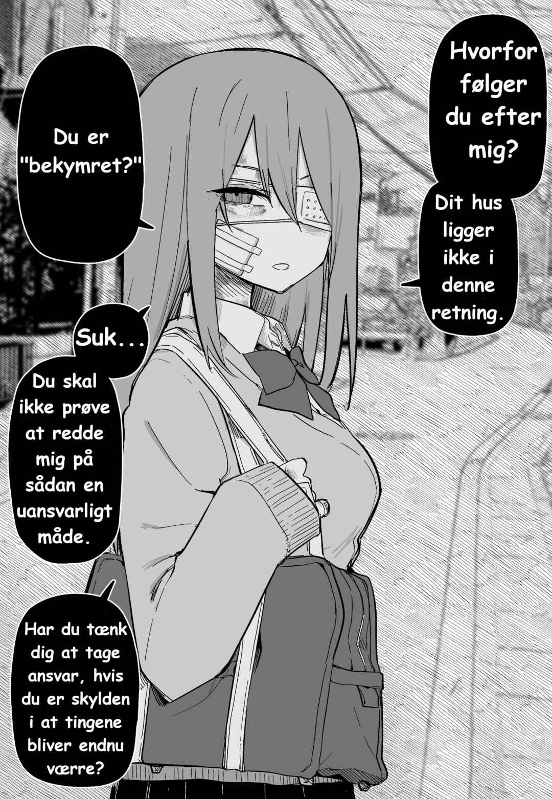 Azadarake no Classmate ga Shinpai de Chapter 2 - Page 1