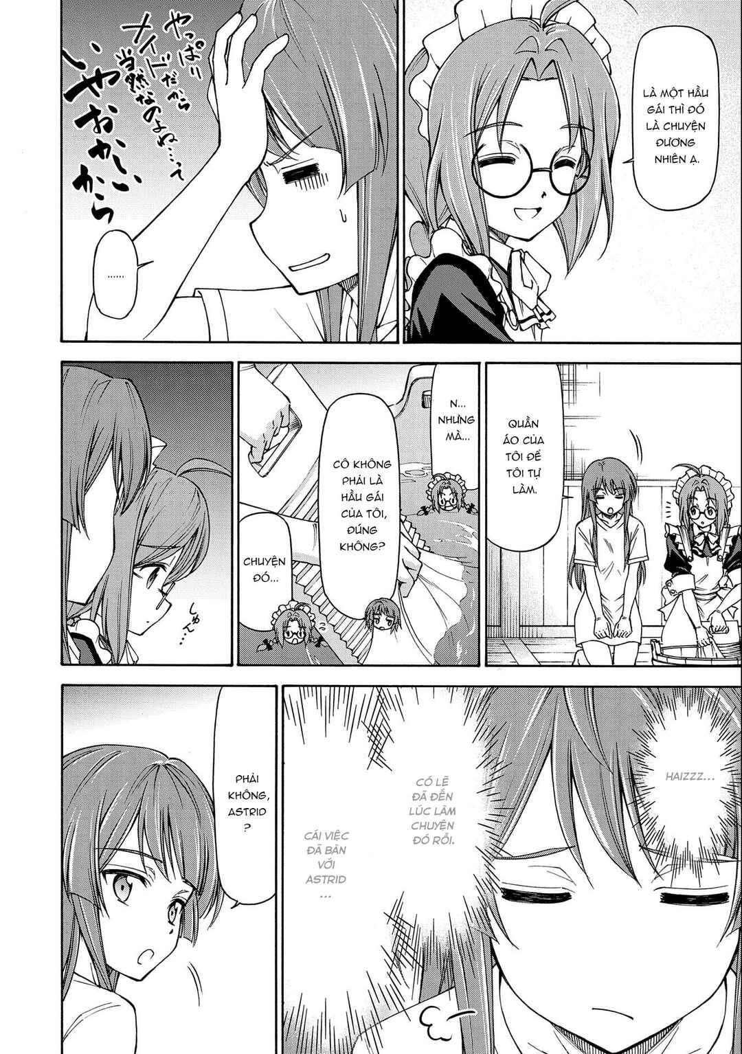Maid nara Touzen desu. ~Nureginu wo Kiserareta Bannou Maid-san wa Tabi ni Deru Koto ni shimashita.~ Chapter 9 - Page 13