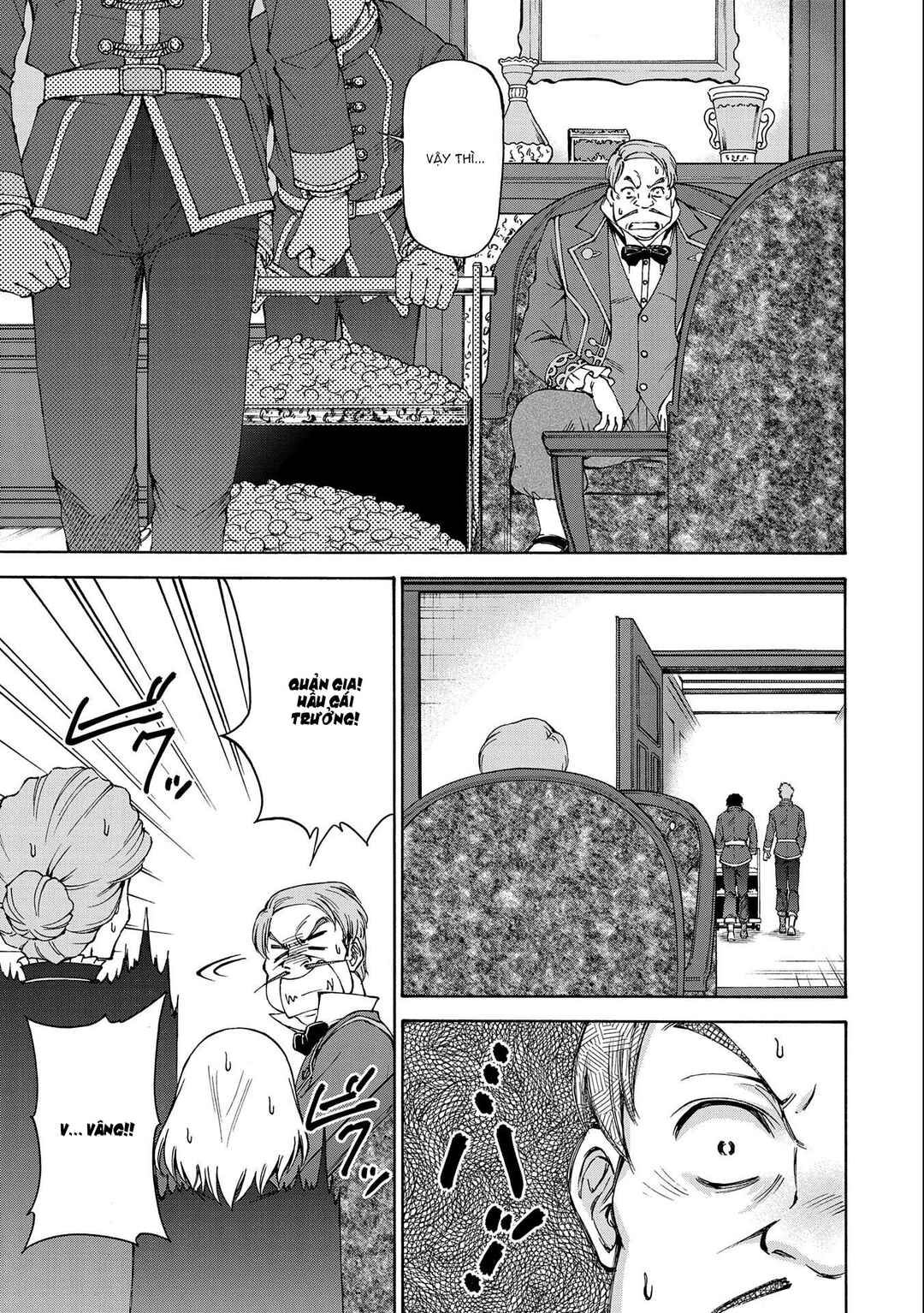 Maid nara Touzen desu. ~Nureginu wo Kiserareta Bannou Maid-san wa Tabi ni Deru Koto ni shimashita.~ Chapter 9 - Page 32