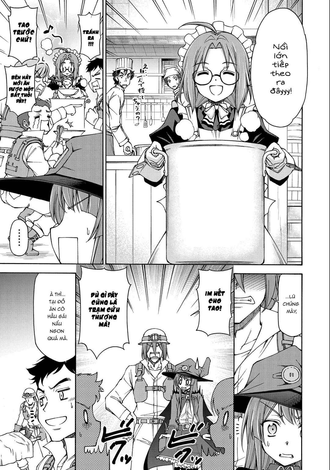 Maid nara Touzen desu. ~Nureginu wo Kiserareta Bannou Maid-san wa Tabi ni Deru Koto ni shimashita.~ Chapter 9 - Page 4