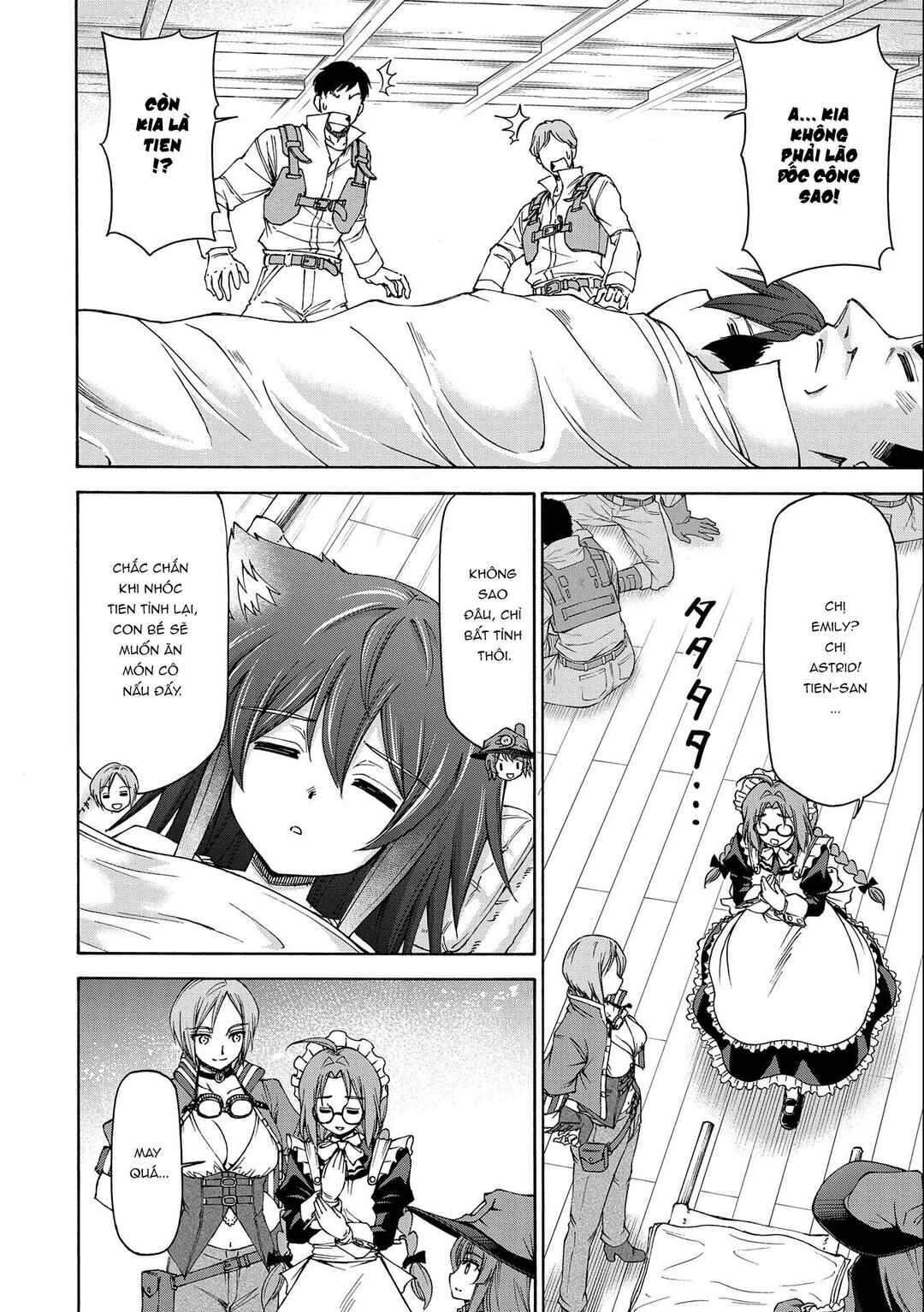 Maid nara Touzen desu. ~Nureginu wo Kiserareta Bannou Maid-san wa Tabi ni Deru Koto ni shimashita.~ Chapter 9 - Page 5