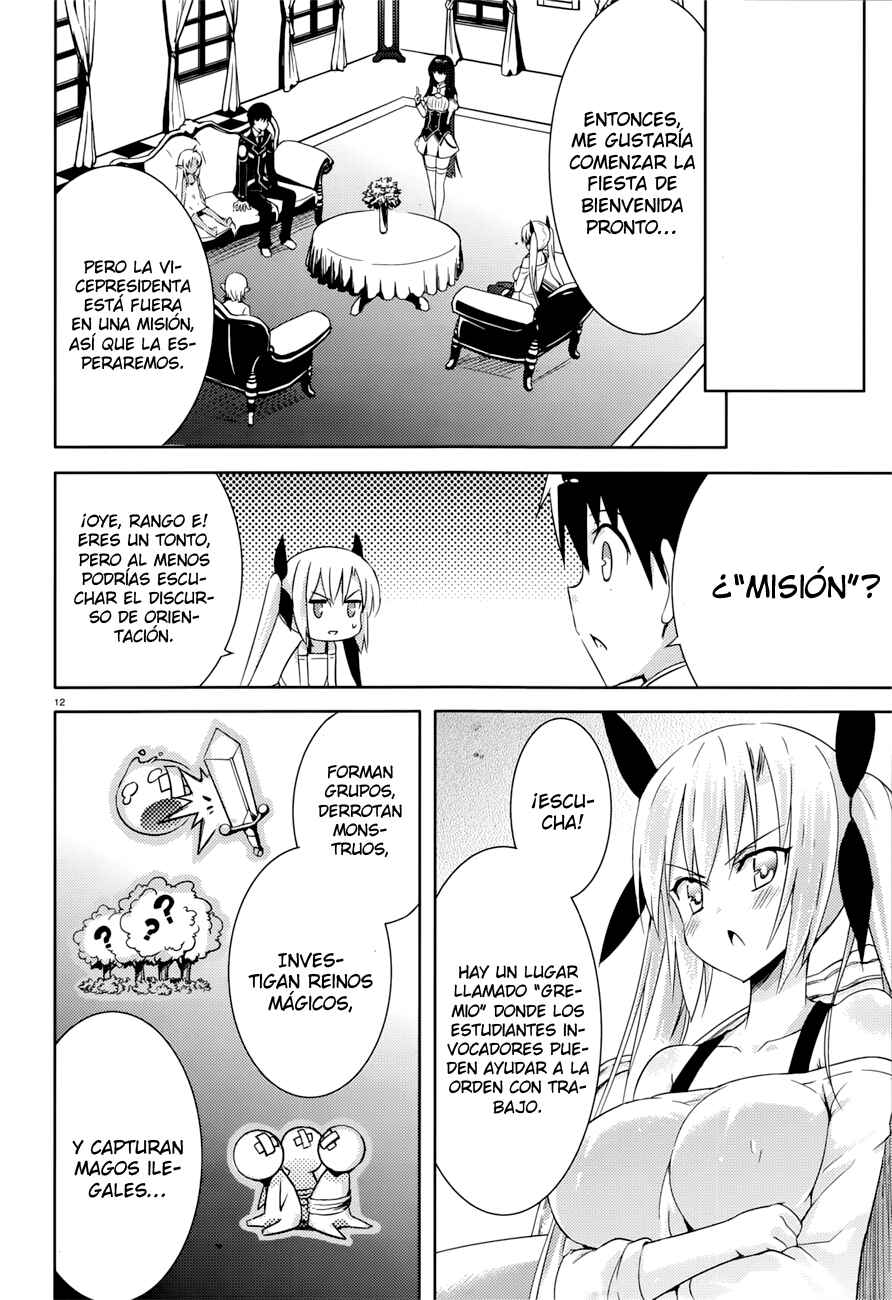 Magika no Kenshi to Shoukan Maou Chapter 4 - Page 13