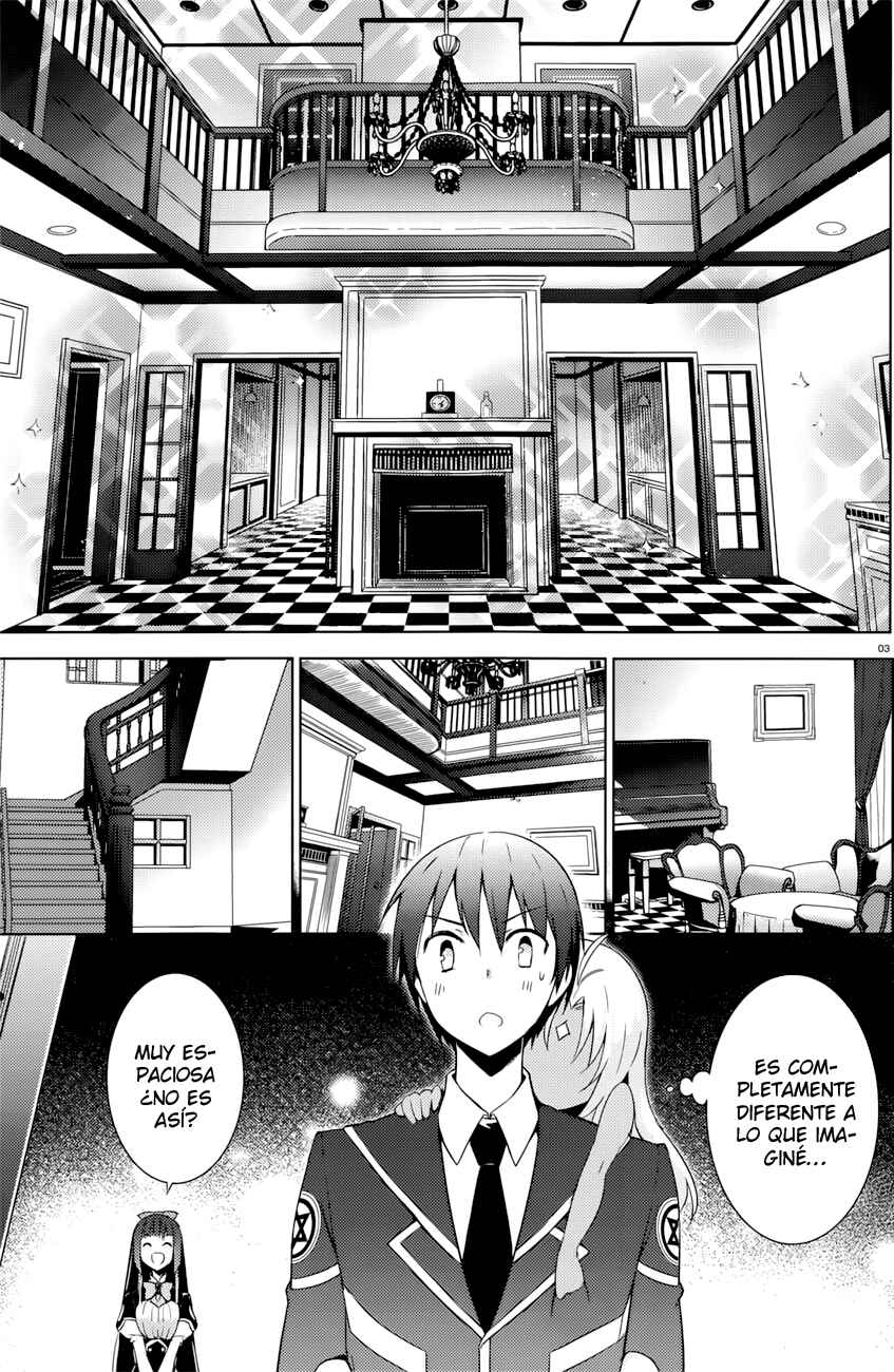Magika no Kenshi to Shoukan Maou Chapter 4 - Page 4
